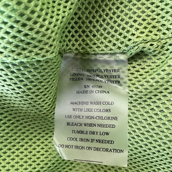 🎉 SALE THREE Hearts Green Lightweight Jacket - Picture 3 of 4